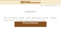 Desktop Screenshot of oregonburls.com